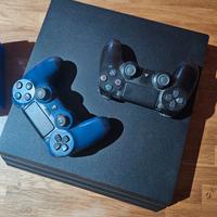Play station 4 Pro + 2 Joystick + Giochi