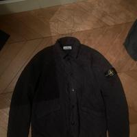 Stone Island quilted press-stud bomber jacket
