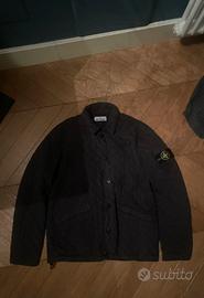 Stone Island quilted press-stud bomber jacket