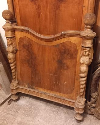 Letto del 1700 in ghisa