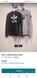 num. 2 felpe Adidas unisex 