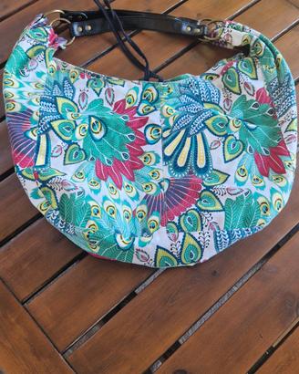 borsa tessuto fantasia