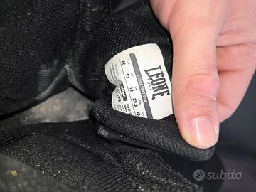 scarpe 46 e casco l leone