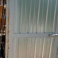 Porta in lamiera zincata
