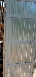 Porta in lamiera zincata