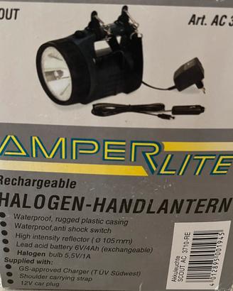TORCIA PORTATILE A BATTERIA