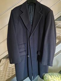 Cappotto uomo lana blu TG 52