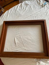 Cornice classica in legno  massello