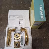 MANIGLIA OLIVARI ONDA OTTONE LUCIDO