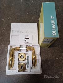MANIGLIA OLIVARI ONDA OTTONE LUCIDO
