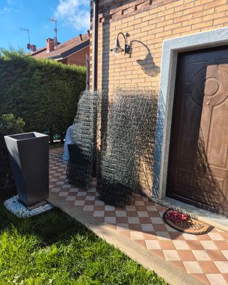 rete metallica elettrosaldata verde