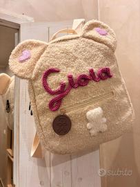 Zainetto Teddy personalizzato 