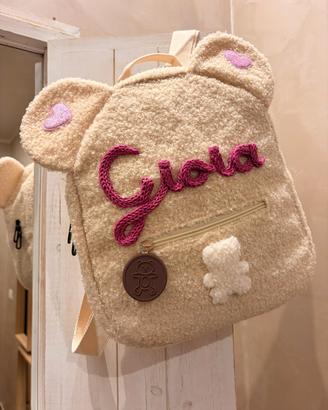 Zainetto Teddy personalizzato 