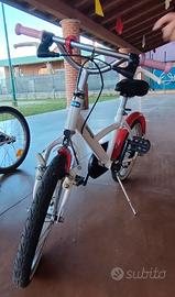 bici bimbi  con ruota da 16 pollici