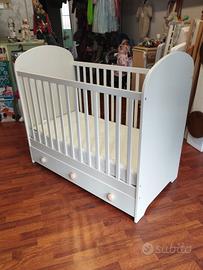 Lettino Ikea Gonatt con cassettone