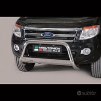 Ford Ranger Supercab-Bull Bar anteriore inox