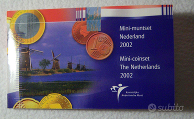 MINI serie EURO 2002 zecca olandese rarissima