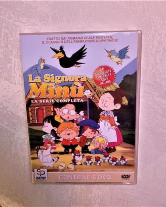 Lo strano mondo di Minù box dvd raro in italiano