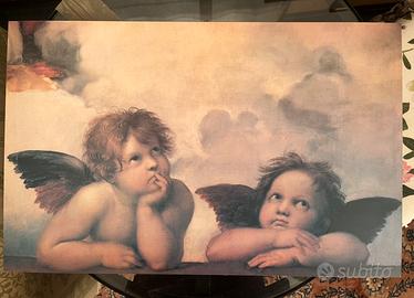 Quadro con Angioletti di Raffaello Sanzio.