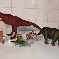 lotto 5 dinosauri Jurassik Park 1993/94 Kenner