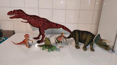 lotto 5 dinosauri Jurassik Park 1993/94 Kenner