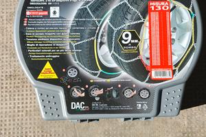 Catene da neve nuove Blue Ice misura 130