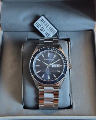  Hamilton Jazzmaster Nuovo Quadrante Blu  