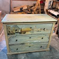 Cassettone specchiera