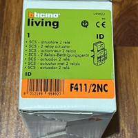 BTICINO F411/2NC LIVING SCS ATTUATORE 2 RELE NC A
