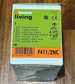 BTICINO F411/2NC LIVING SCS ATTUATORE 2 RELE NC A