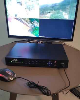 sistema di videosorveglianza completo 