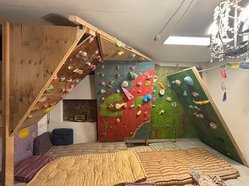 Muro arrampicata completo