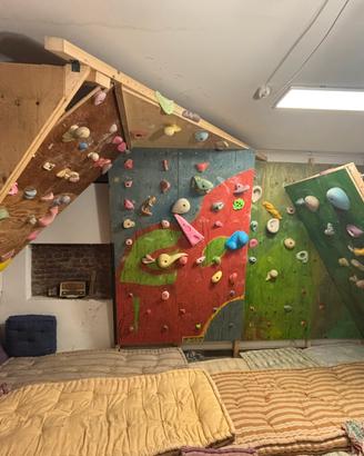 Muro arrampicata completo