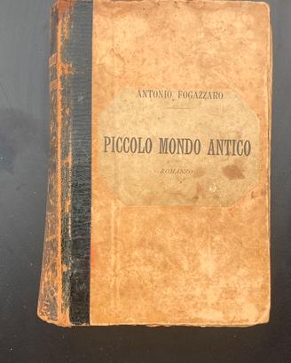 Lotto 2 libri di A. Fogazzaro vintage