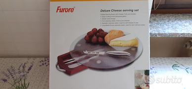 Tagliere formaggi - orologio da cucina