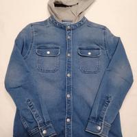 Camicia jeans bambino 10-11 anni 146 cm