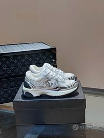 Scarpe casual CHANEL argento, taglia 43