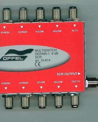 SCR 15-614 Multiswitch OFFEL Sky per condominio