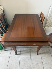 Tavolo in legno vero
