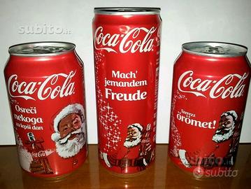 Coca cola lattine natale 2014 estero