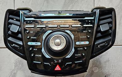 stereo sony nav ford fiesta mk7 con radio