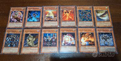 n.12 carte-yu-gi-oh-ORIGINALI-Bollino oro