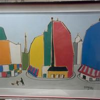 Sante Monachesi olio su tela