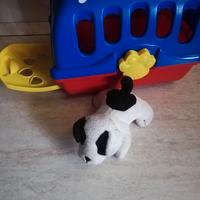 Peluche con trasportino giocattolo