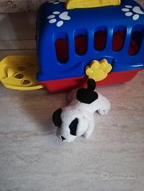 Peluche con trasportino giocattolo