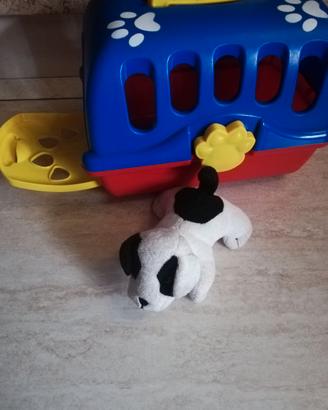 Peluche con trasportino giocattolo
