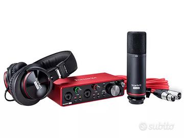 Microfono FOCUSRITE, filtro antiriflesso e asta