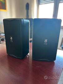 N.2 casse attive a 2 vie da 160 Watt