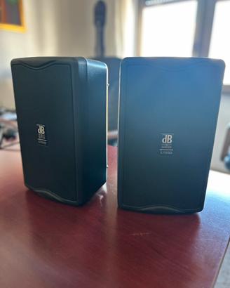 N.2 casse attive a 2 vie da 160 Watt