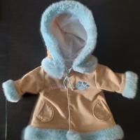 cappotto in camoscio bambola marca Trudi Dolls